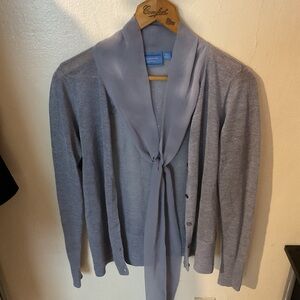 Simply Vera Blue Cardigan